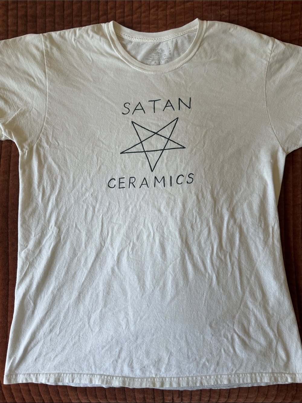 TOM SACHS Satan Ceramics Graphic Crewneck Tee